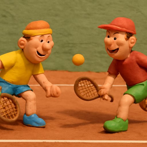 9bbd rally on clay court